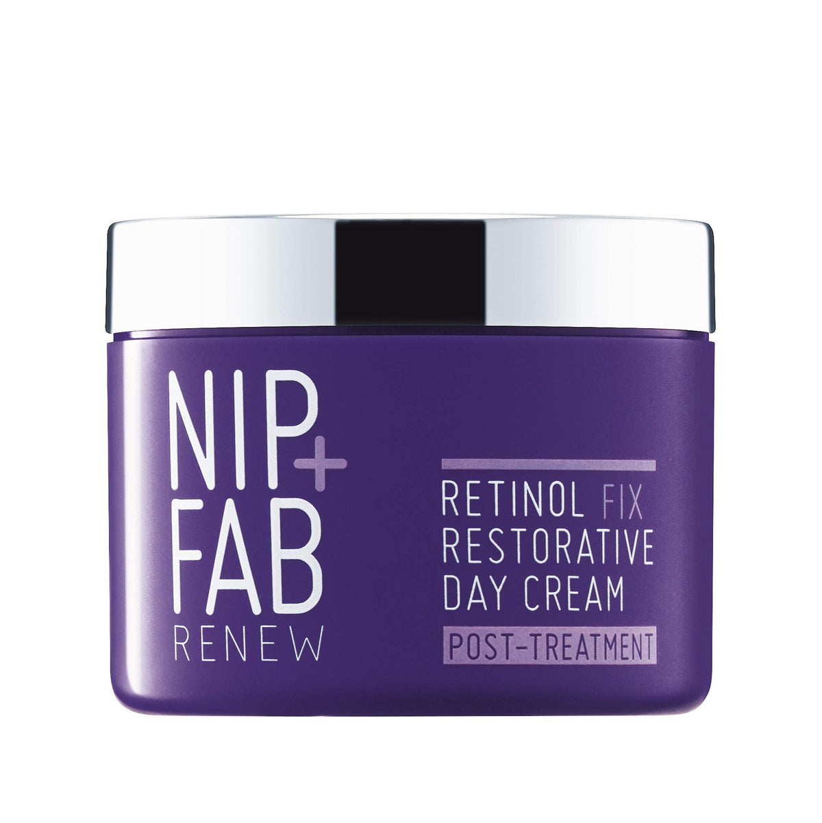 Nip + Fab Retinol Fix Restorative Day Cream Post-Treatment Retinol Face Cream with Hyaluronic Acid and Panthenol and bisabolol, Anti-Aging Daytime Facial Moisturizer, 50 ml