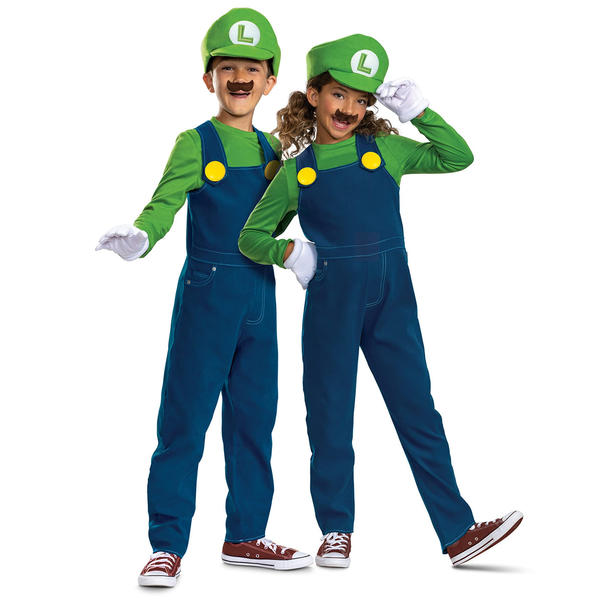 Luigi Elevated Costume, Large (10-12)