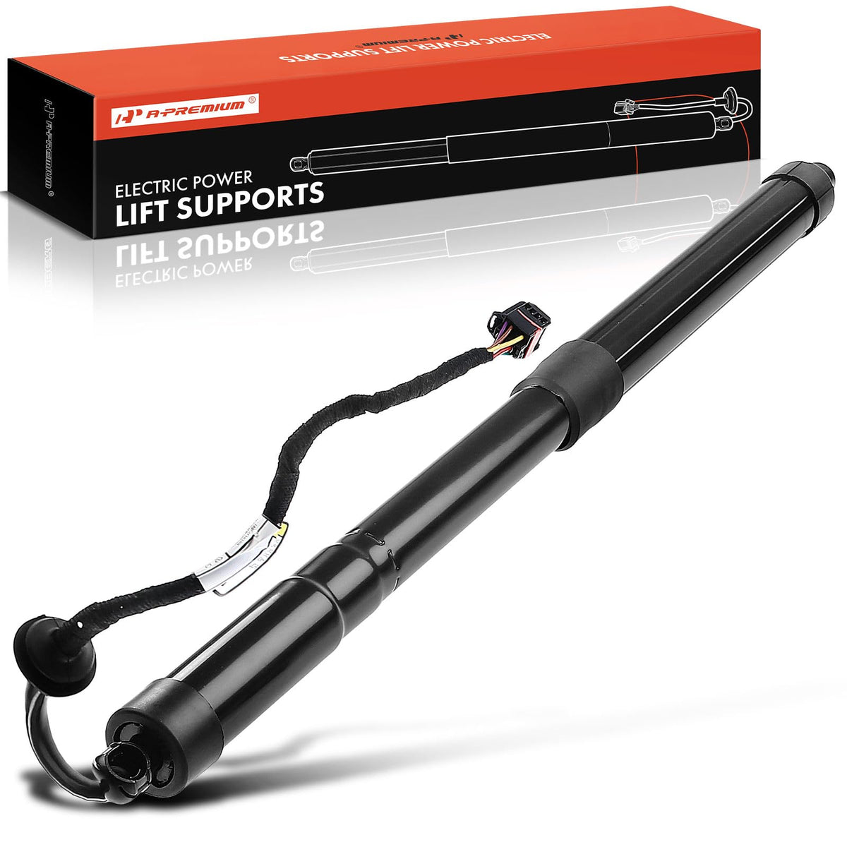 A-Premium Rear Tailgate Left Power Lift Support Shock Strut Compatible with Hyundai Santa Fe Sport 2013-2018