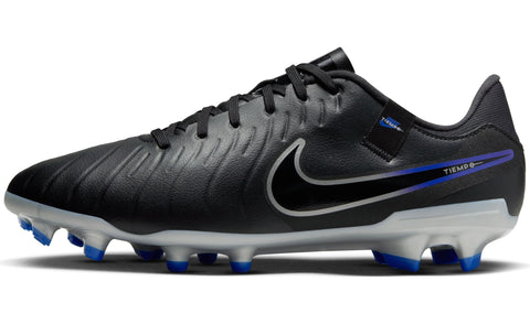 Nike Men's Soccer Low, Black Chrome Hyper Royal, 4