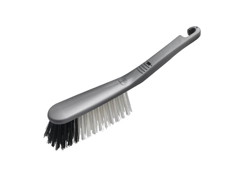 Addis Hand Brush with Stiff Bristles and an Extra-Sturdy Handle, Metallic Silver, 1,319236