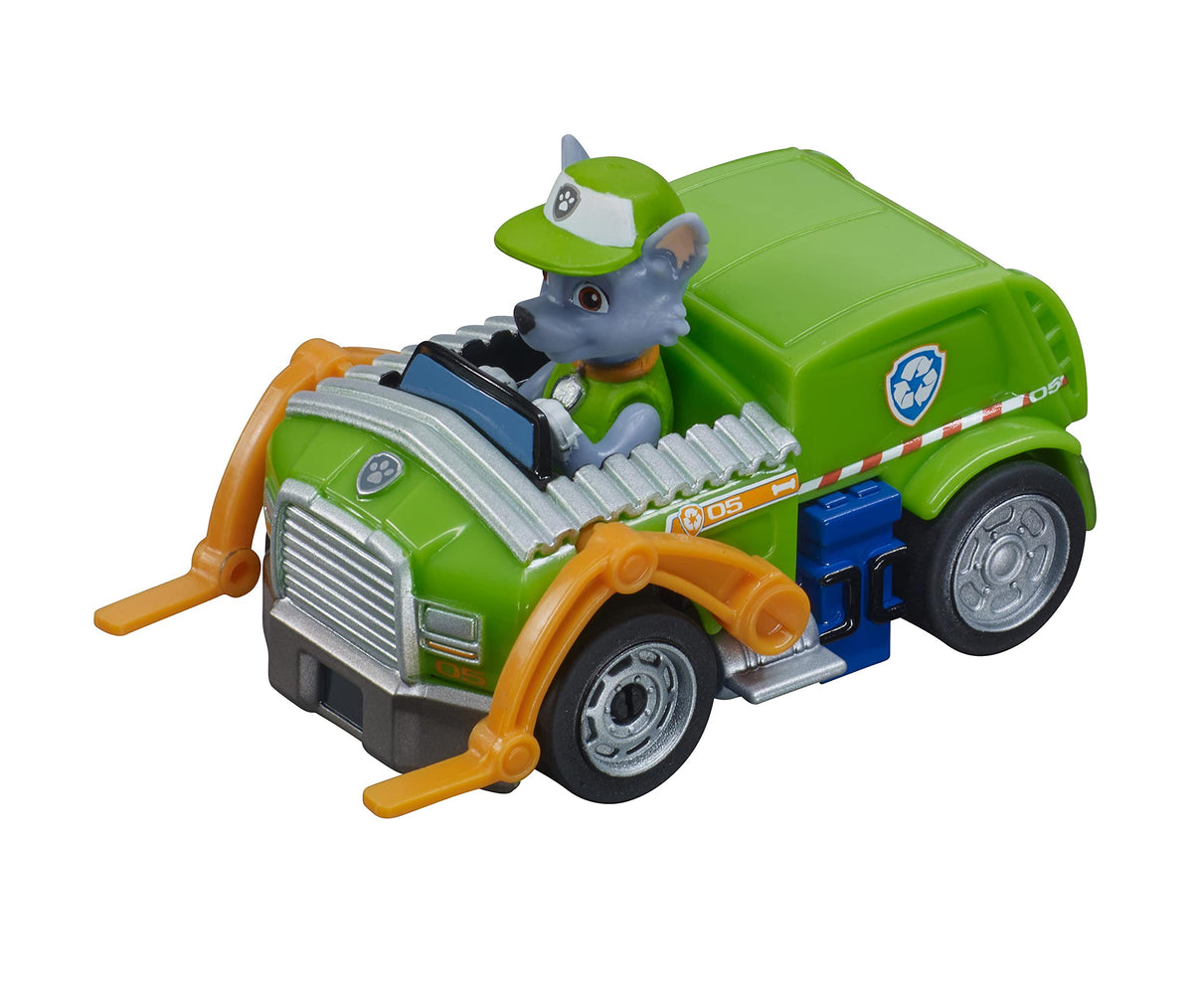 Carrera First 20065026 Slot Car PAW Patrol-Rocky, Multicolor