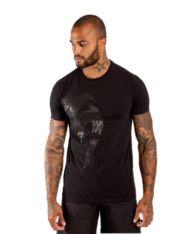 Venum Men Giant T-Shirt, Black/Black, Large