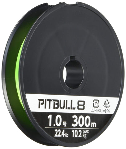 Shimano Pitbull 8 Lime Green Braided PE Fishing Line PL-M78S 300m