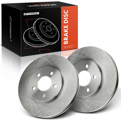 A-Premium 12.01 inch (305mm) Front Vented Disc Brake Rotors Compatible with Select Ford, Lincoln and Mercury Models - Crown Victoria 03-11, Town Car 03-11, Grand Marquis 03-11, Marauder 03-04, 4.6L