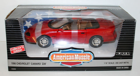 #7232DO Ertl American Muscle 1996 Camaro Z28 1/18 Scale Diecast