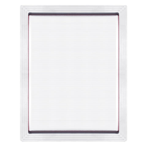 PATIKIL 24 x 20 Inch Aluminum Silk Screen Printing Frames with 160 White Mesh, Silk Screen Printing Frame for Screen Printing, Silver