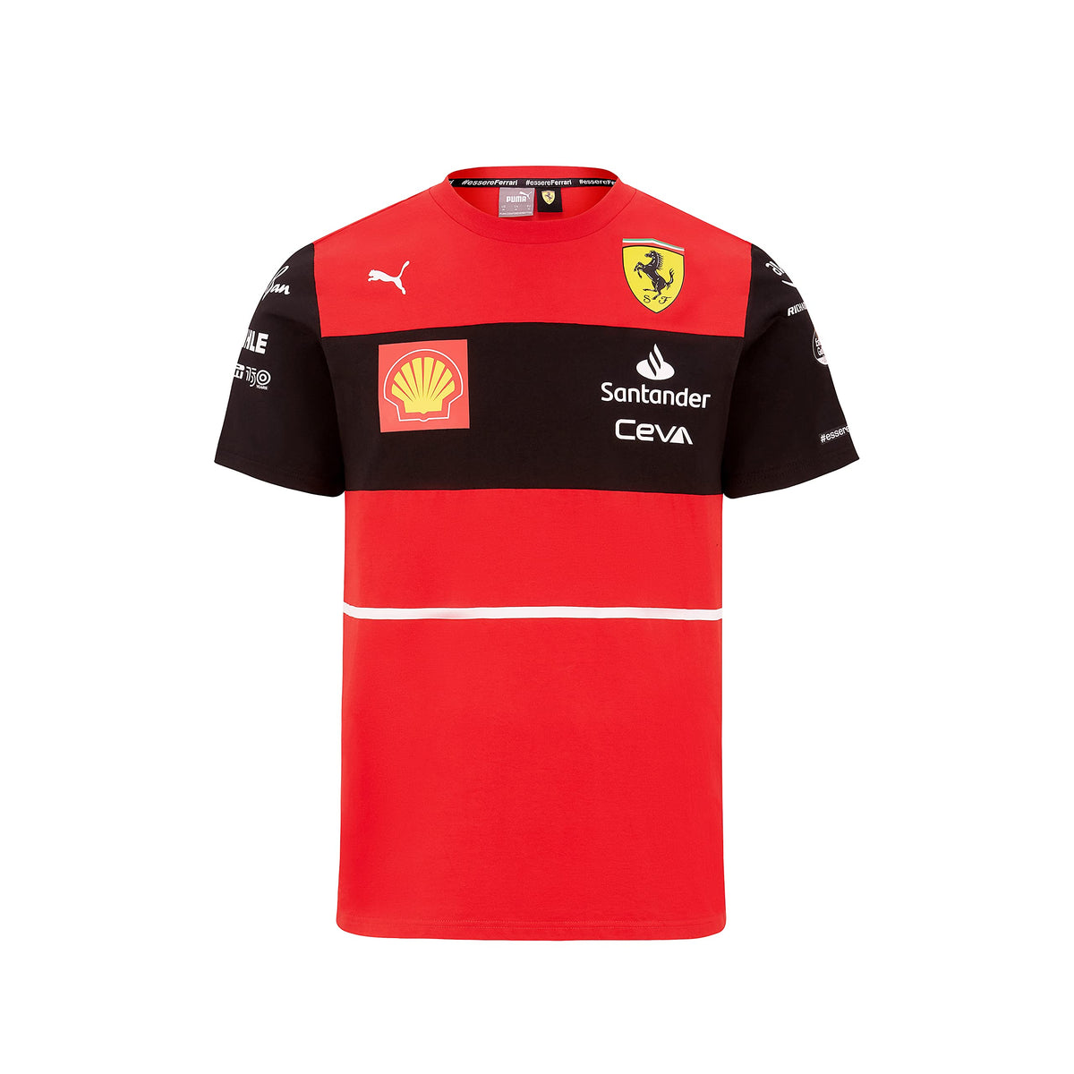 Ferrari Gender Sf Leclerc Replica Tee t-Shirt, red, XXL