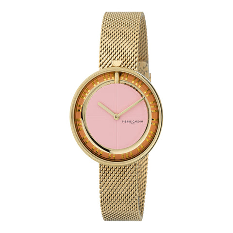 Pierre Cardin CMA.0016 Women's Watch, Gold, bracelet
