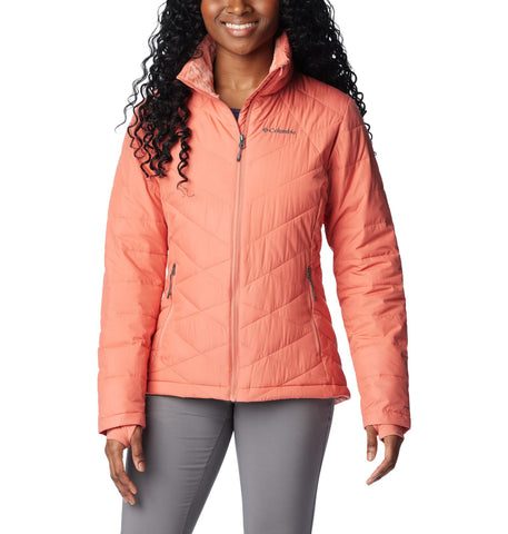 Columbia Women's Heavenly Jacket, melocotÃ³n (Faded Peach), XS