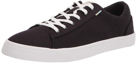 TOMS mens Carlson Sneaker, Black, 12 US