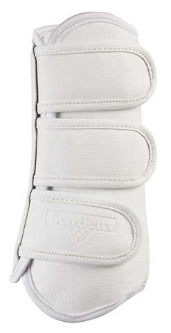 LeMieux Schooling Support Horse Boots - Protective Gear and Training Equipment - Equine Boots, Wraps & Accessories (White/Large)
