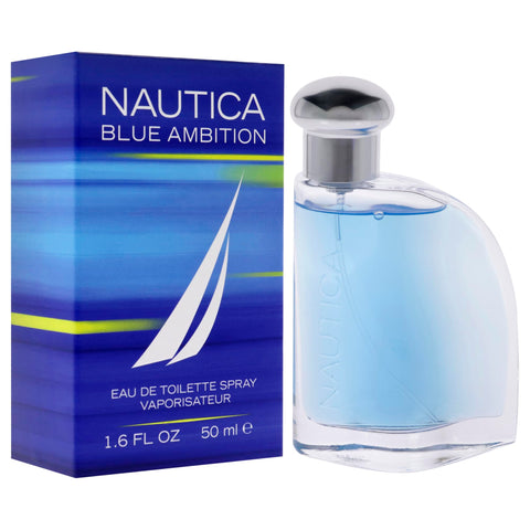 Nautica Blue Ambition by Nautica for Men - 1.6 oz EDT Spray