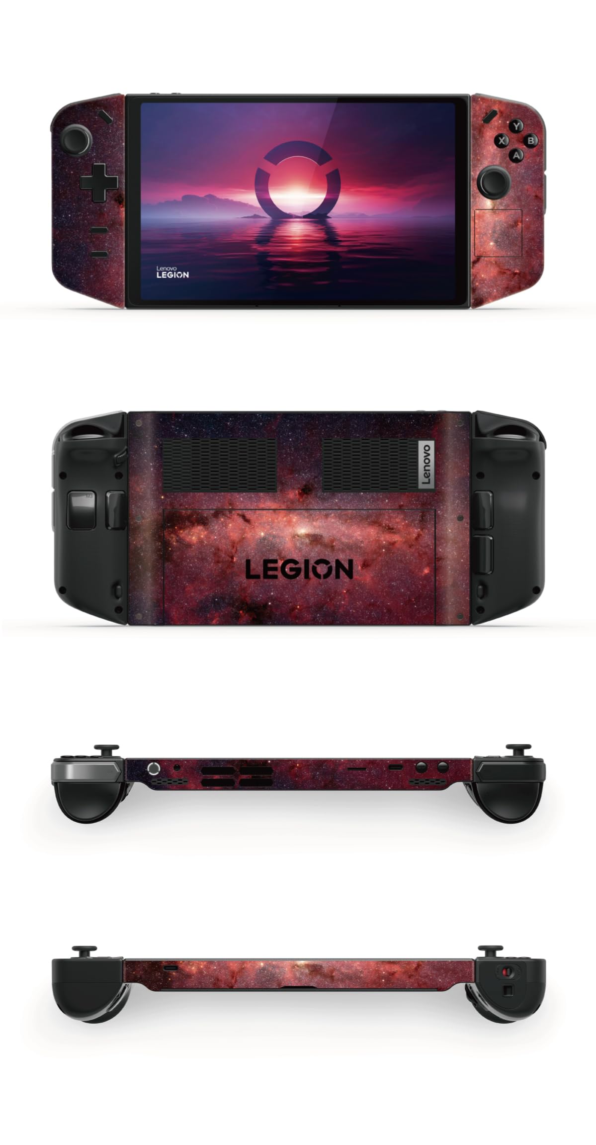 Lenovo Legion Go Skin - Added Protection & Design for Legion Go, Ultra-Thin 0.17mm TPU, Tool Kit Included for Installation - Legion Universe Pattern
