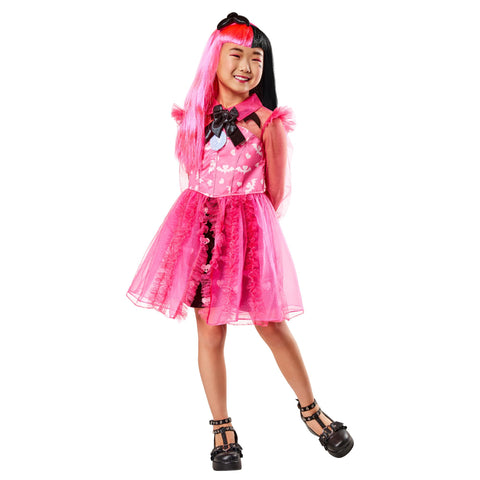 Rubies 1000679M000 Draculaura Deluxe Child Costume Monster High Kids Fancy Dress, Girls, Multicoloured, 9-10 Years Halloween Halloween