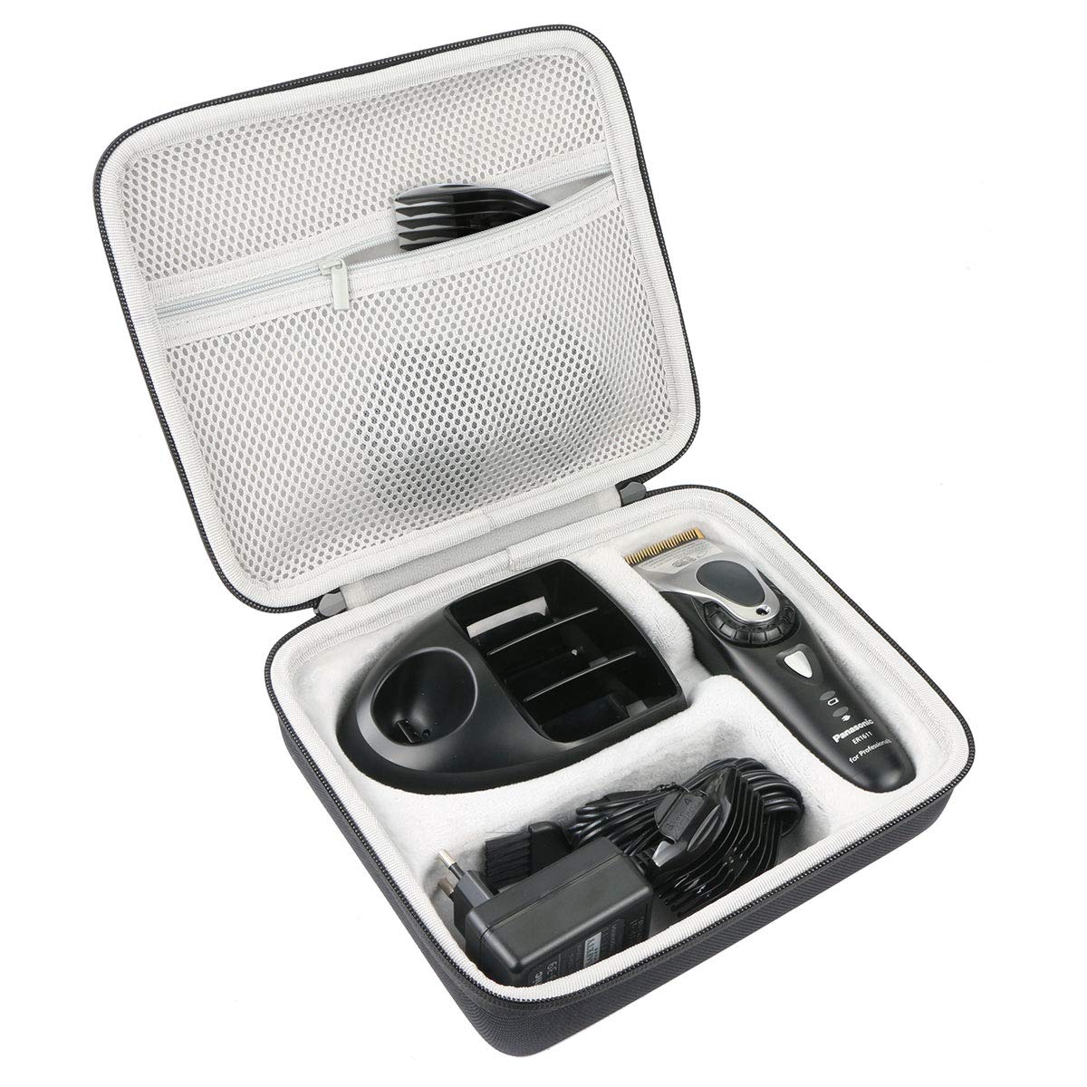 Khanka Hard Storage Case for Panasonic ER-1611/ER-1611-K ER-DGP72 Professional Hair Clipper.(case only)