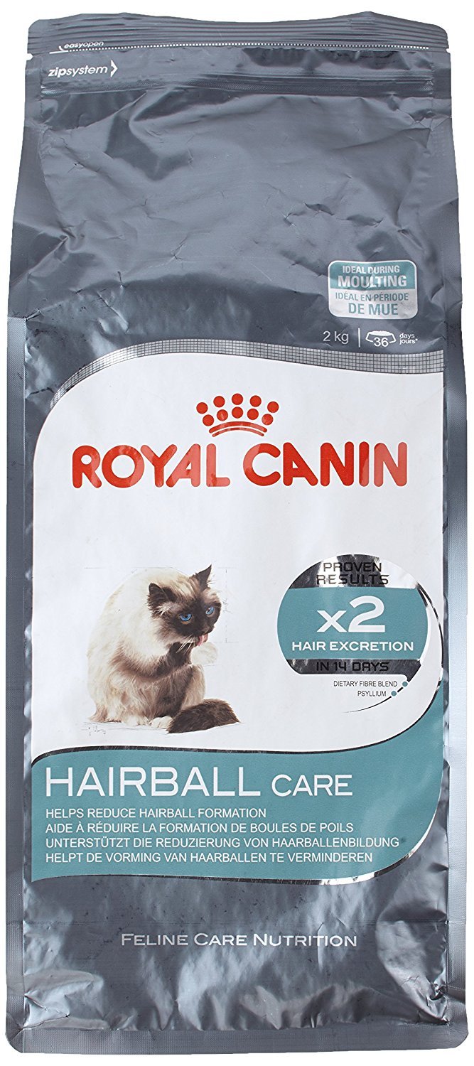 Royal Canin Cat Food Hairball Care 34 Dry Mix 2 kg