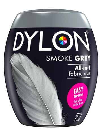 New Dylon 350g Smoke Grey Machine Dye Pod 2 Pack