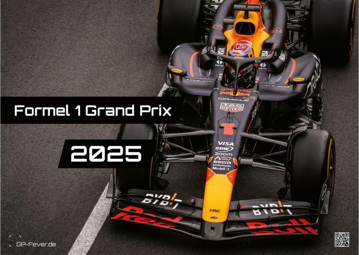 Formel 1 - Grand Prix - 2025 - F1 Kalender DIN A3: Der Wandkalender für alle Fans der Königsklasse auf vier Rädern für das Jahr 2025 im Format DIN A3 (ca. 42 x 30 cm)!