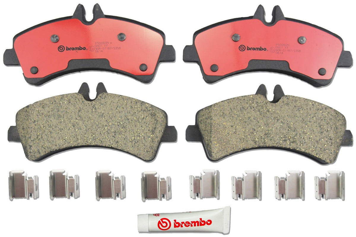 Brembo P50060N Premium Ceramic Rear Disc Brake Pad Set MERCEDES-BENZ/VW OE# 005420742028