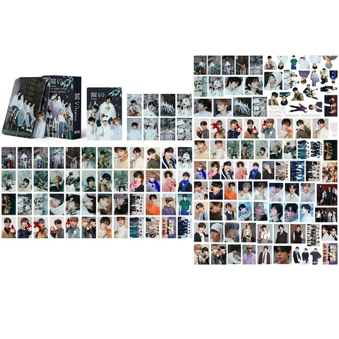 ShaoKun T-X-T Photocards 2024 New Album ?? (CHIKAI) Lomo Cards,100PCS T-X-T Stickers and 55PCS Cards for Gift and Fans Collection