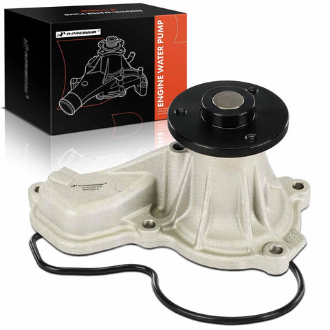 A-Premium Engine Water Pump W/Seal [SOHC, 4Cyl 1.8L] Compatible with Honda Civic 2006 2007 2008 2009 2010 2011, [Reverse, 7-Impeller Vane], Replace for# 06192R1A305, 06193RNA305, 06194RNA305