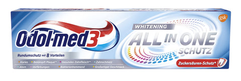 Odol-med 3 All in One Protection Whitening Toothpaste 75ml