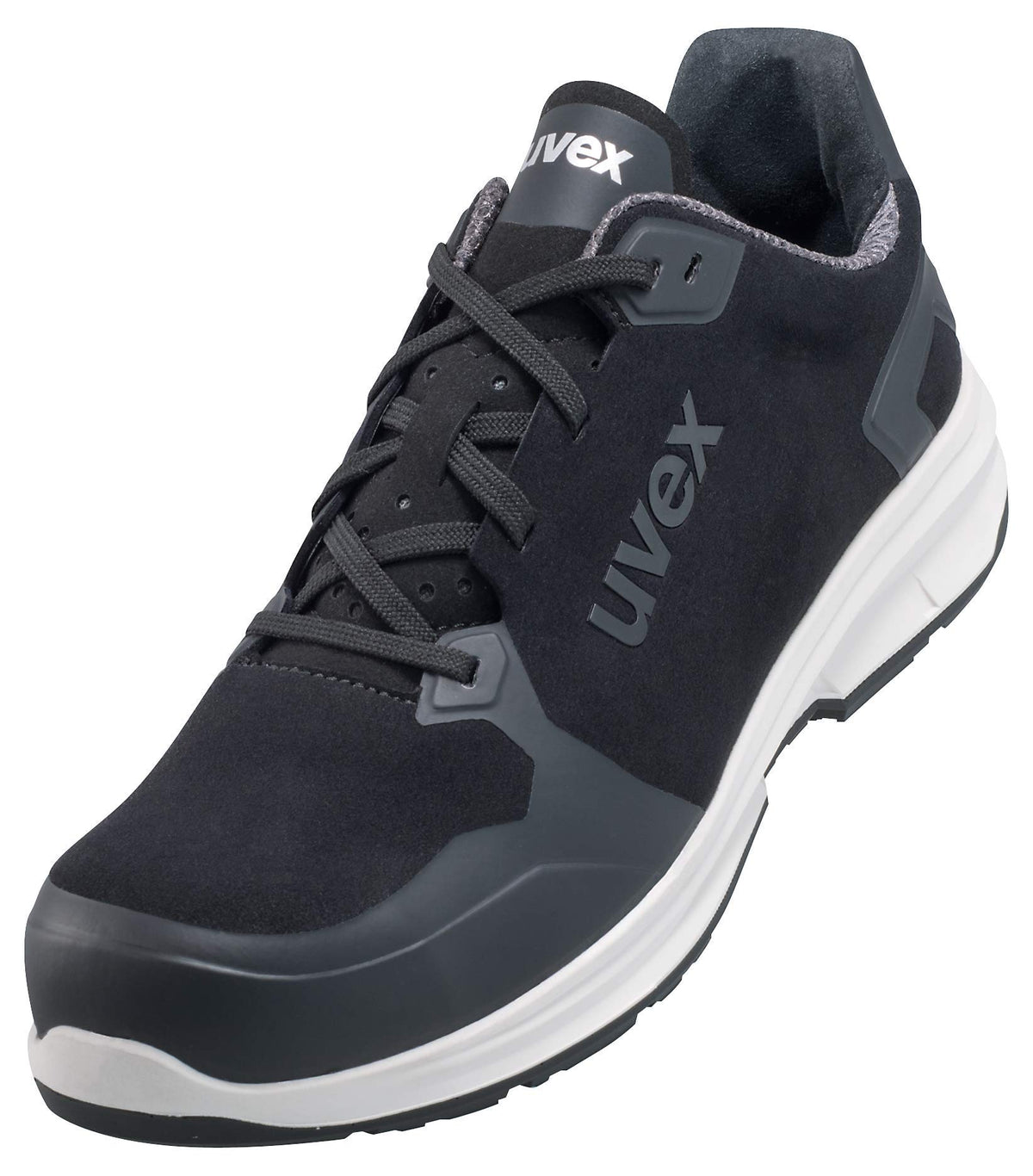 Uvex 1 Work Shoe - Safety Trainer S3 SRC ESD - Black - Size 8