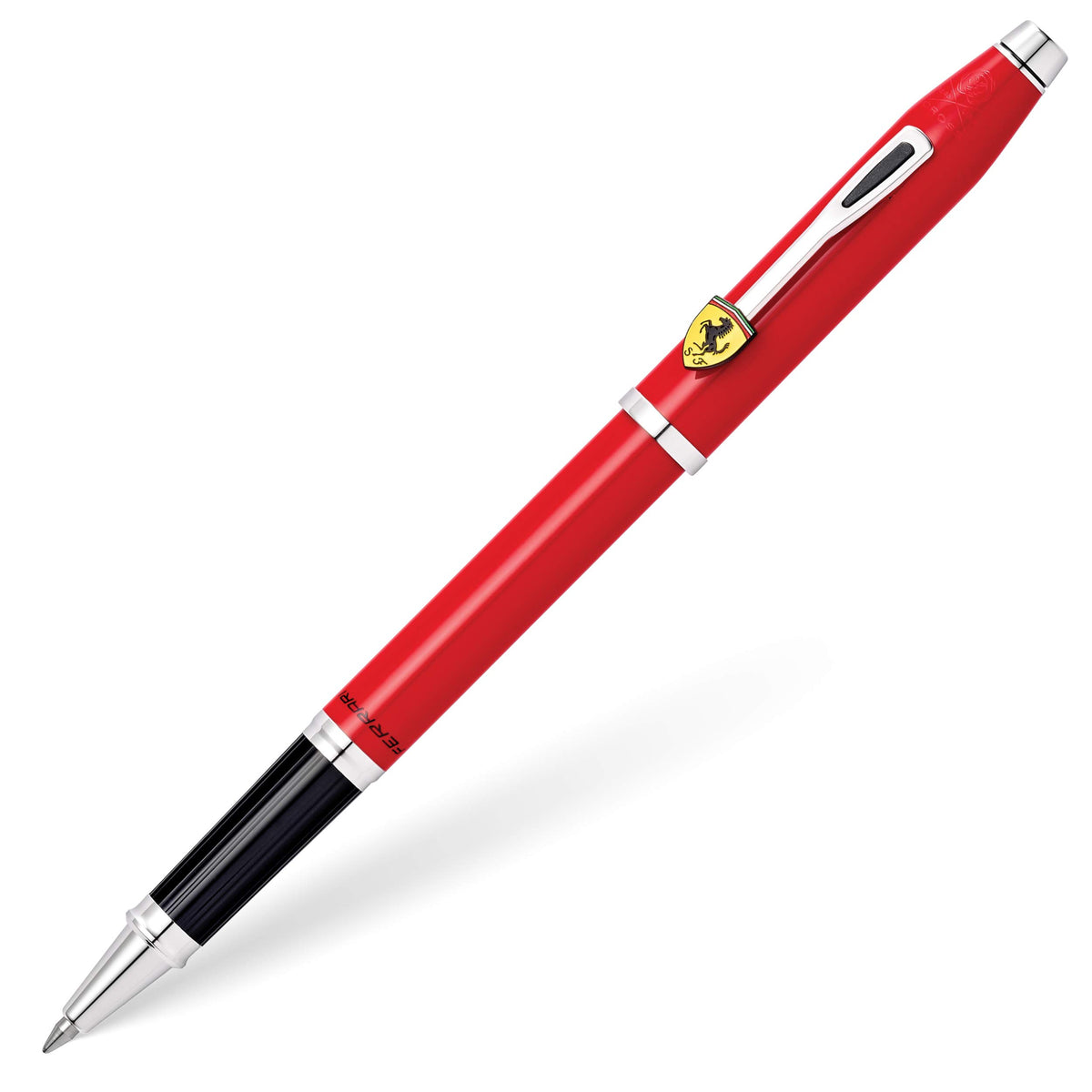 Cross Century II Scuderia Ferrari Refillable Gel Ink Rollerball Pen, Medium Rollerball, Includes Luxury Gift Box - Rosso Corsa Red