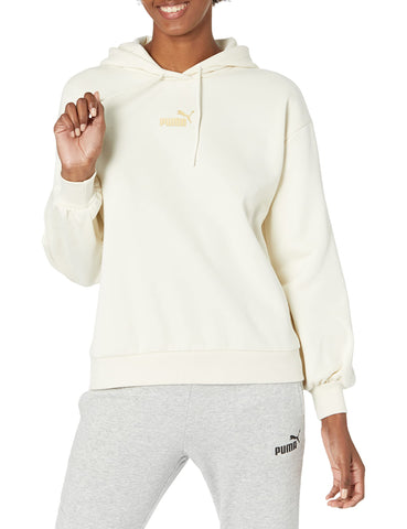 PUMA Women's Winterized Hoodie, Ivory Glow, X-Small