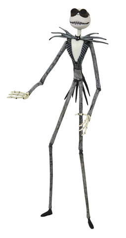 DIAMOND SELECT TOYS The Nightmare Before Christmas: Snowmobile Jack Skellington Action Figure, Multicolor