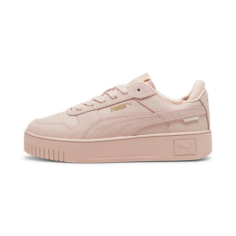 PUMA Women's Low-Top Sneaker, Rose Quartz Rose Quartz Gold, 6