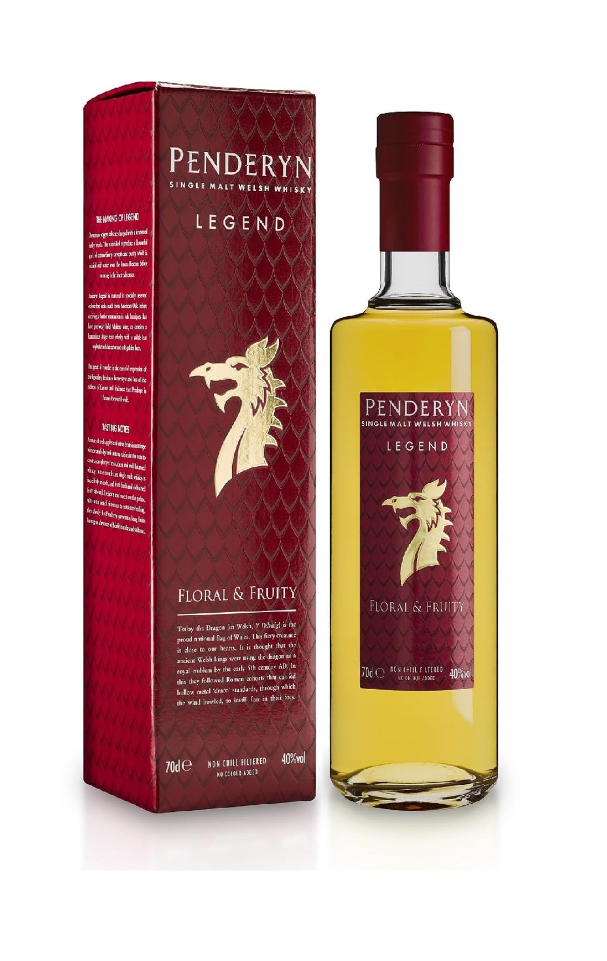 Penderyn Single Malt Welsh Whisky - Legend 70 cl, 40 Percent ABV