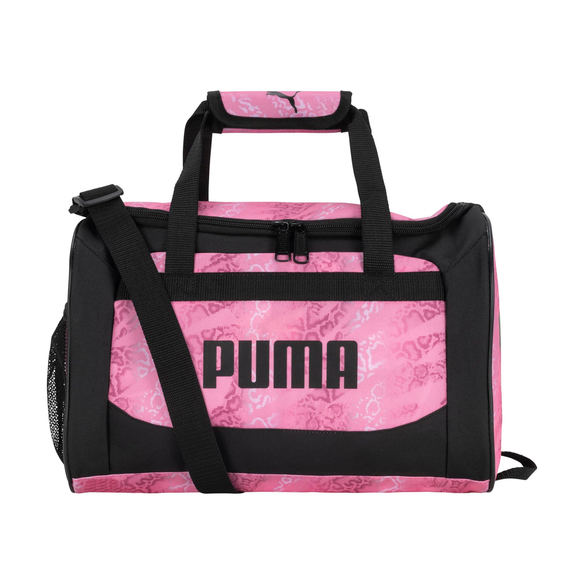 PUMA Big Kids' Duffel Bag, Pink Combo, OS