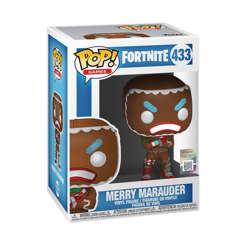 Funko POP Pop | Games: Fortnite - Merry Marauder Collectible Figure, Multicolor Standard