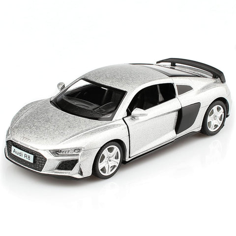 TOKAXI 1/36 Scale Audi R8 Diecast Model Cars,Pull Back Vehicles Toy Cars,Cars Gifts for Boys Girls