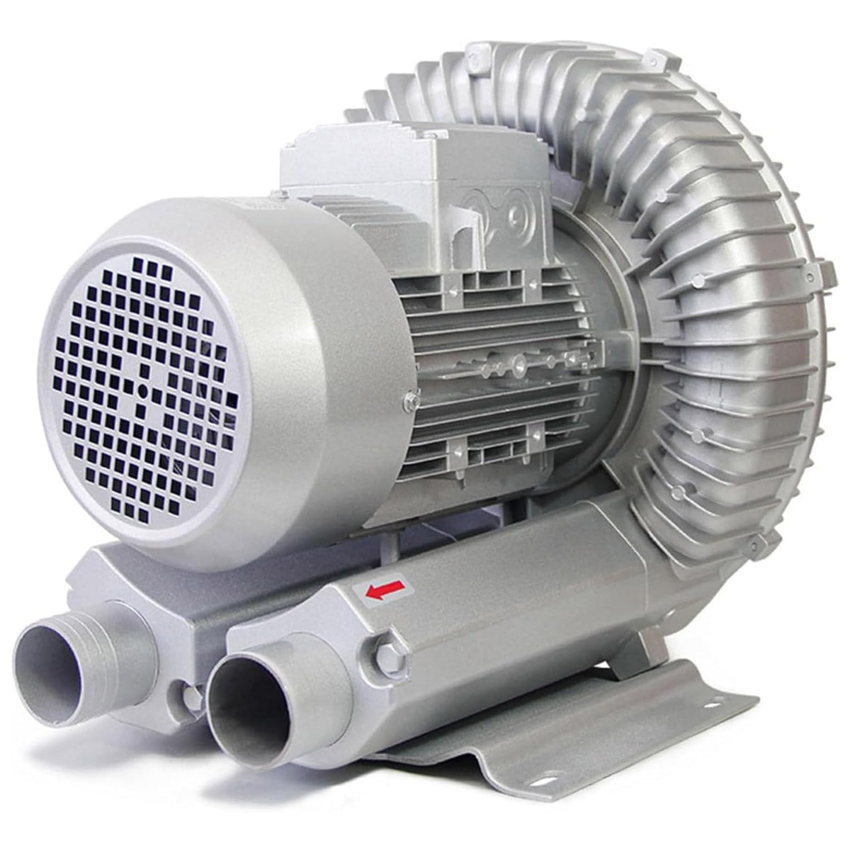 oiakus Regenerative Blower, 120W High-Pressure Vortex Ring Blower, Industrial Vacuum Pump for Air Blowing Or Suction for Sewage Aeration Aquarium Fish Pond, for Air Blowing