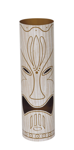Paper Tiki Totem Pole Luau Centerpiece Decorations, Assorted 3ct