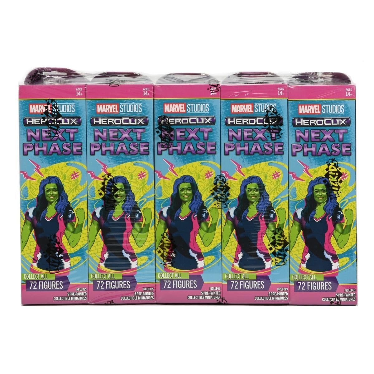 WizKids Marvel HeroClix: Marvel Studios Next Phase Booster Brick Tabletop Miniatures Game