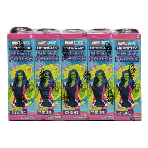 WizKids Marvel HeroClix: Marvel Studios Next Phase Booster Brick Tabletop Miniatures Game