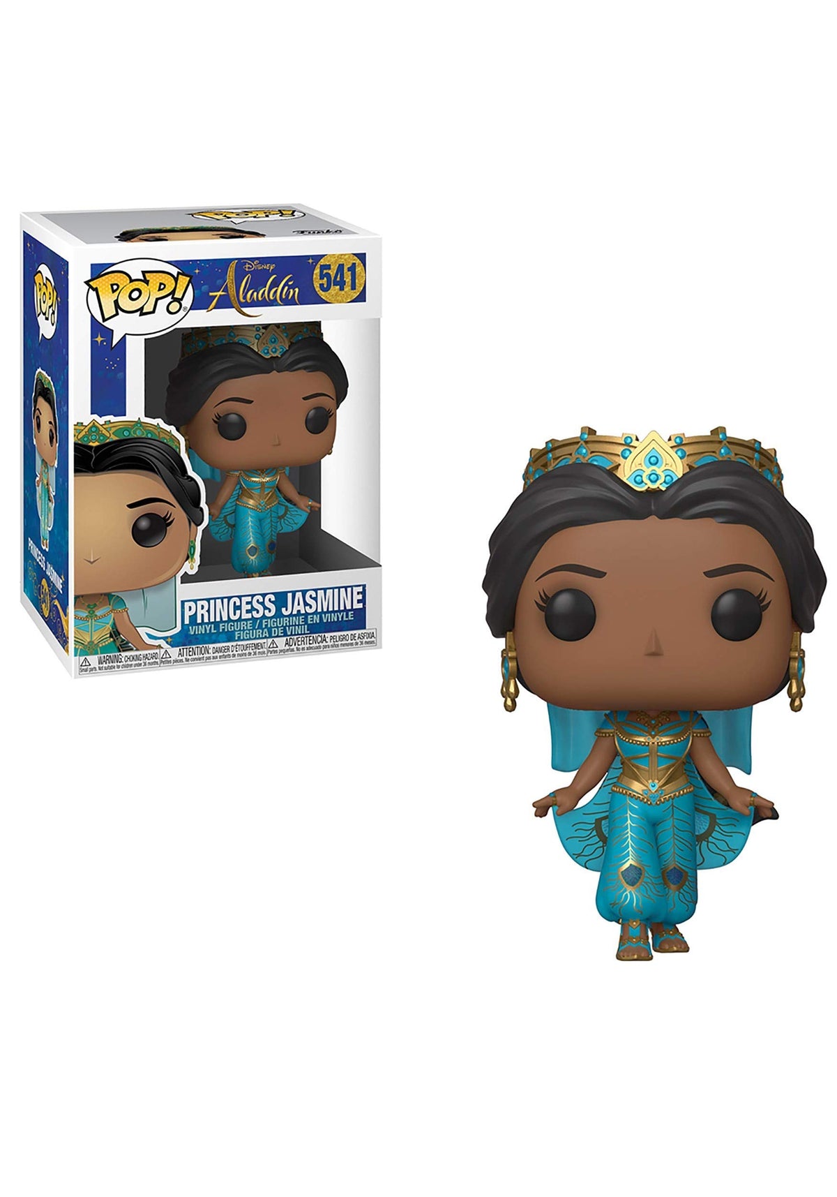 Funko POP! Vinyl: Disney: Aladdin - Jasmine - Collectible Vinyl Figure - Gift Idea - Official Merchandise - for Kids & Adults - Movies Fans - Model Figure for Collectors and Display