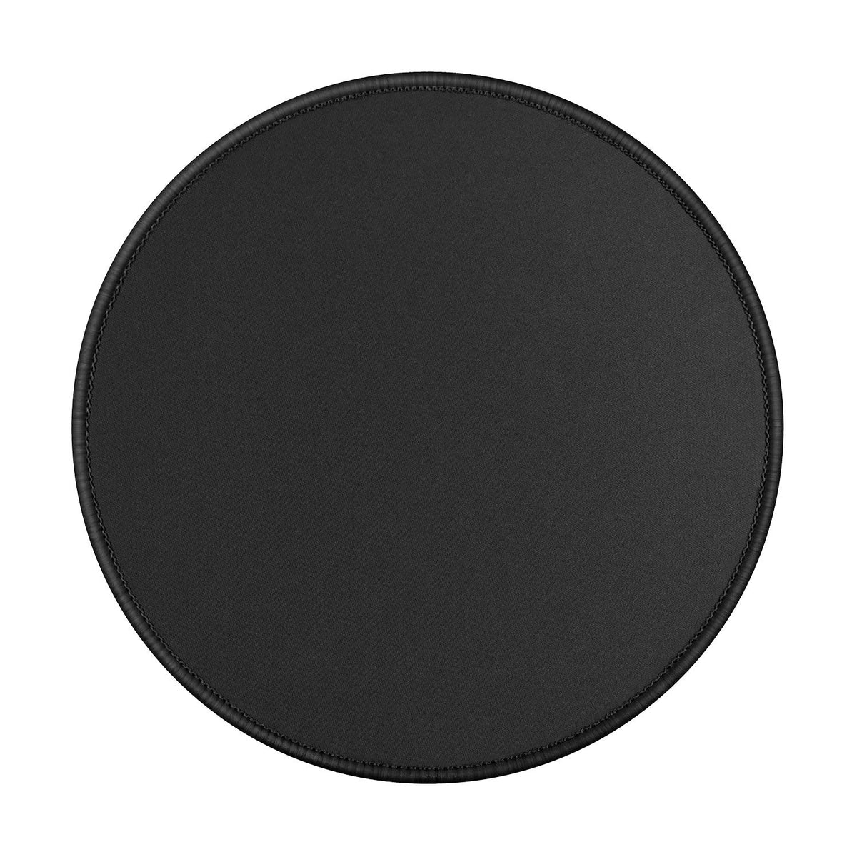 Round Mouse Pad with Stitched Edge Premium-Textured Non-Slip Rubber Base Mouse Mat Mousepad for Office & Home, Black (8.7 x 8.7 x 0.12Inch)