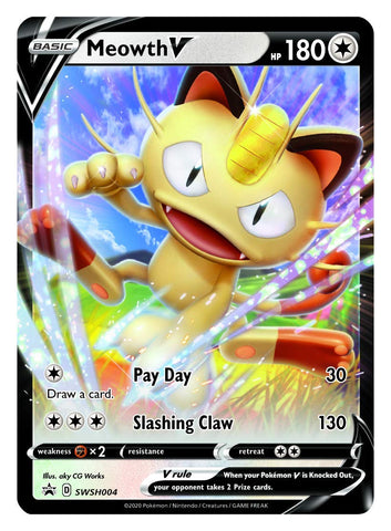Pokemon POK80412 TCG: Meowth VMAX Box