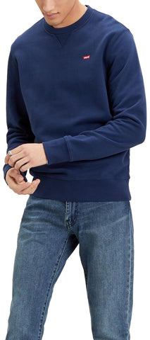 Levi's Men's Crew Sweatshirt Blue L