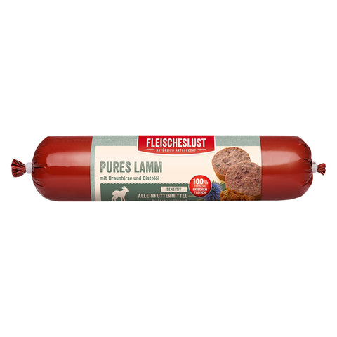 Meatlove Dog Food Pure Lamb with unpeeled millet & brewer's yeast 800g