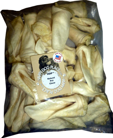 HDP Large Lamb Ears Made in USA Natural, Pack of 50
