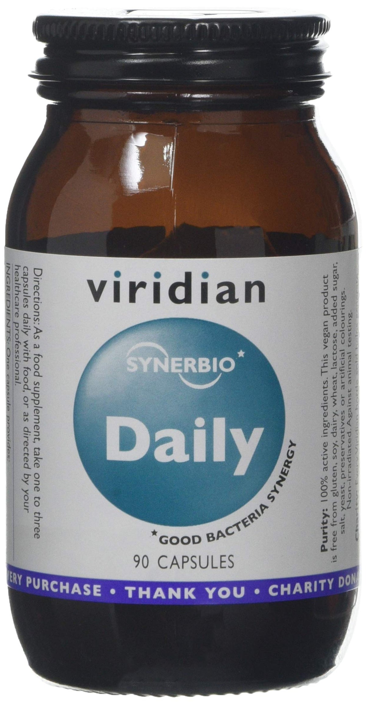 Viridian Synbiotic Daily - 90 Vegicaps