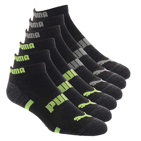 PUMA Men's P112481 Low Cut 6 Pack Socks