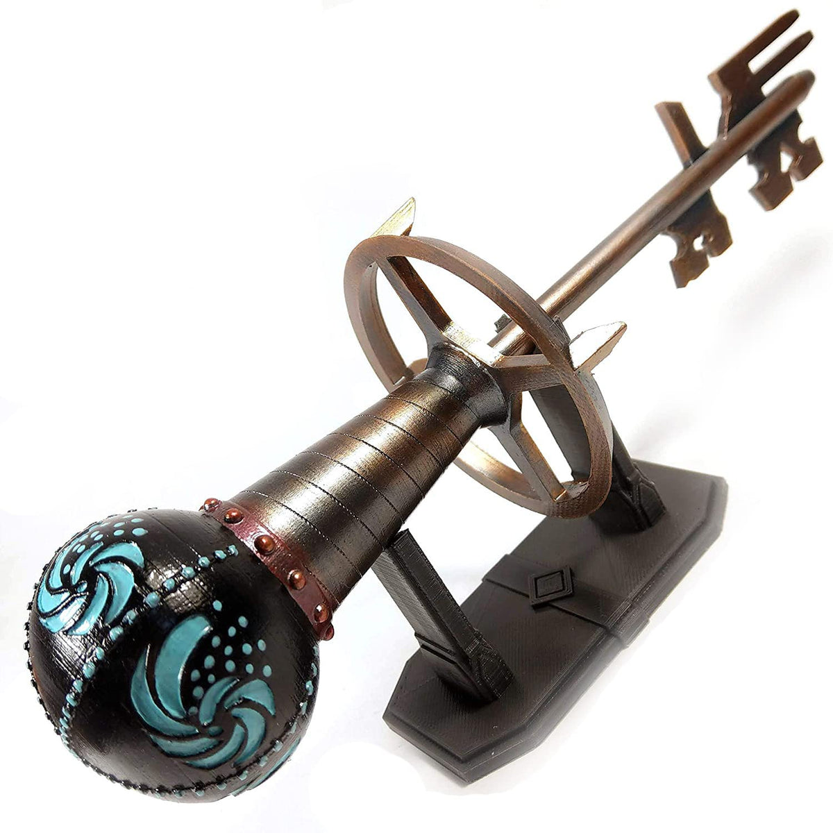 Handmade Skeleton Key Lockpick Thieves' Guild Quest gamer gift props cosplay game