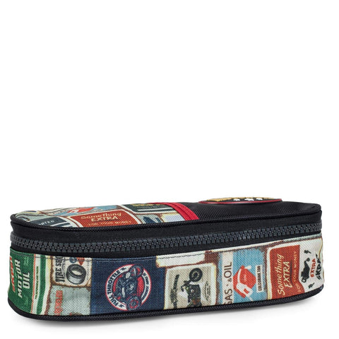 SKPAT Unisex's Pencil Case Free Time and Sportwear Adult, Black/White, Mediano